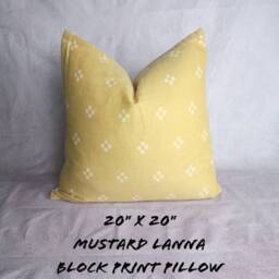 Pastel Pillow Cover Set, Thai Woven Fabric, Lanna & Esan Design - thumbnail 3