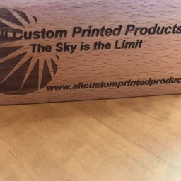 Personalized Wood Business Card Holder Custom Engraved Beech Or Walnut - thumbnail 3