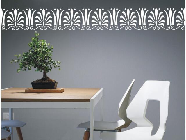 Antique Xl 20 cm High - Wall Stencil, Painting Stippling Frieze, Decorative Stencil Decor - image 1