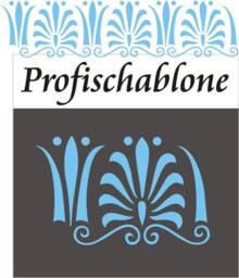 Antique Xl 20 cm High - Wall Stencil, Painting Stippling Frieze, Decorative Stencil Decor - thumbnail 2