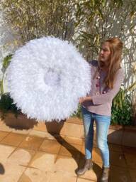 Feather Wall Decor, Juju Hat Wall Decor Feathers, Boho Feathers Jujuhat, - Juju Donut - thumbnail 1