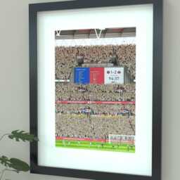 Sunderland Play-Off Final 2025 Illustrated Art Print - Tom Watson Goal Poster Gift - thumbnail 1