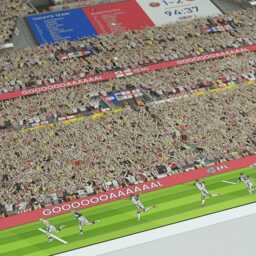 Sunderland Play-Off Final 2025 Illustrated Art Print - Tom Watson Goal Poster Gift - thumbnail 2
