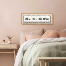 Framed This Feels Like Home Print, Sign, Hallway Print Home, Prints For - thumbnail 2