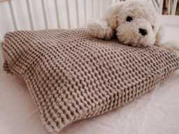 Waffle Linen Throw Pillow Cover. Decorative Pillow. Linen Case. Pillow - thumbnail 1