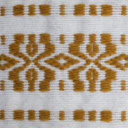 Unique Mustard Pillow Cases - Wool Handwoven Design - thumbnail 4