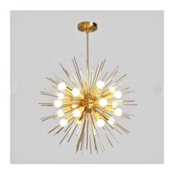 Stunning Statement Mid Century Sputnik Chandelier , Large Dazzle Starburst Ceiling Lamp Light 20 Light