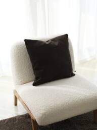 Brown Linen Any Size Throw Pillow Cover, Soft Handmade Lumbar Case, Invisible Zipper, Boho & Rustic Cushion 18x18 - thumbnail 1
