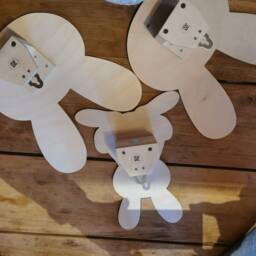 Bunny Head Lamp, Timpuu. The Bunny Is A Great Companion For Bedtime Stories Or As Night Light. Night Light, Mood - thumbnail 4