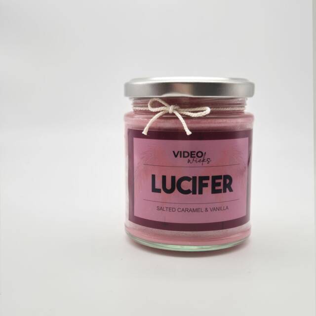 Lucifer - 7Oz Soy Fandom Character Candle Salted Caramel - image 1