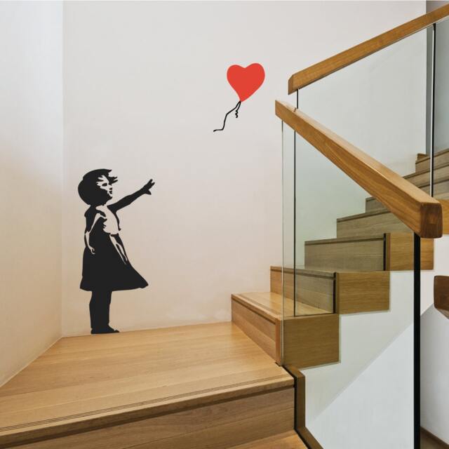 Banksy Balloon Girl Wall Stickers - image 1