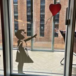 Banksy Balloon Girl Wall Stickers - thumbnail 2