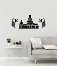 Thailand Vinyl Wall Decal Temple Thai Religion National Dancers Decor Stickers Mural - #3110Di - thumbnail 1