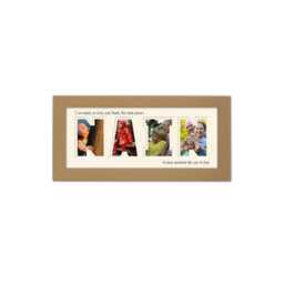 Nain Photo Frame I Thank The Stars Or We Stars Word Name Special Gift Mother's Day 896 By Photos in A Word - thumbnail 1