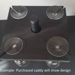 striped Wine Rack - thumbnail 4