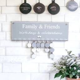 Family & Friends Birthdays Board Calendar, Reusable, Special Dates To Remember Gift - thumbnail 2