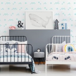 Surf's Up Wave Wall Decal Set // Decals/Surfing For Boy/Girl's Room - thumbnail 2