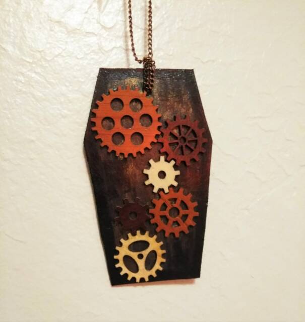 Wooden Gear Wall Hanging - image 1