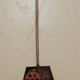 Wooden Gear Wall Hanging - thumbnail 2