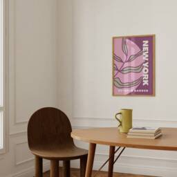 New York Botanic Garden Print Retro Floral Art - thumbnail 3