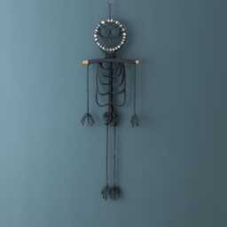 Macrame Skeleton Halloween Decor For Spooky & Stylish Wall Art V79 - thumbnail 4