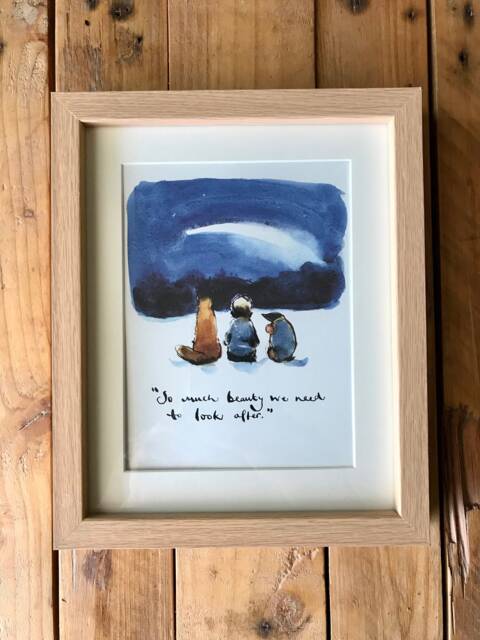 Framed Print From The Boy Mole Fox & Horse By Charlie Mackesy - image 1
