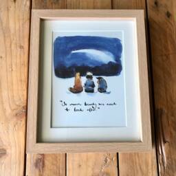 Framed Print From The Boy Mole Fox & Horse By Charlie Mackesy - thumbnail 2