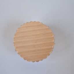 Handcrafted Terracotta Soap Dish Round Ceramic Orange Holder - thumbnail 2
