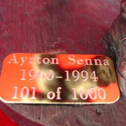 Ayrton Senna Figurine Limited Edition Legends Forever F1 Statue - thumbnail 3