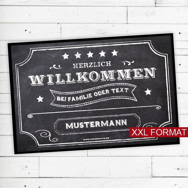"xxl Doormat ""Vintage" - image 1