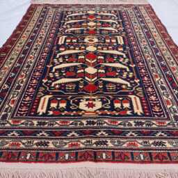 3x5 Antique Rug, Afghan Ali Khoja Tribal Fine Hand Knotted Wool Turkmen Oriental Collectors Piece Vintage Area Bedroom - thumbnail 2