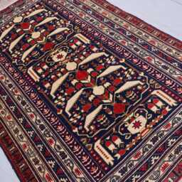 3x5 Antique Rug, Afghan Ali Khoja Tribal Fine Hand Knotted Wool Turkmen Oriental Collectors Piece Vintage Area Bedroom - thumbnail 3
