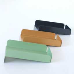 Office Desk Accessories, Metal Organizer, Mail Modern Magazine Holder, File Paper Documents Stacking Tray