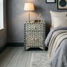 Bedroom Decor, Bedside Table, Boho Side Table - thumbnail 3
