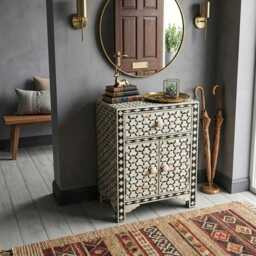 Bedroom Decor, Bedside Table, Boho Side Table - thumbnail 2