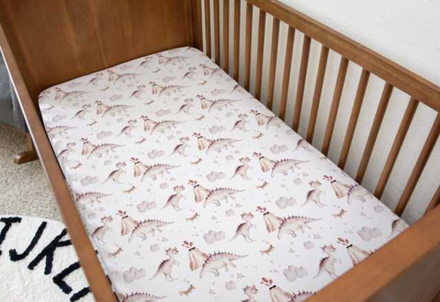 Dinosaurs - Watercolour Bedding, Duvet Covers, Fitted Sheets, Childrens Room Decor, Bedding - image 1
