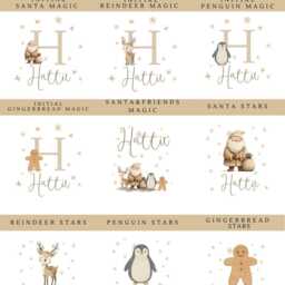 Custom Family Name Blanket Personalised Initial Girls Bedroom Gift, Gift For Her, Christmas Present - thumbnail 2