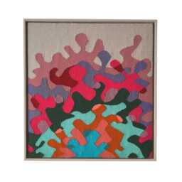 Handwoven Fiber Art Wall Hanging Anatolian Wool, Studio Potato - thumbnail 2
