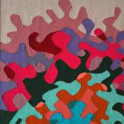 Handwoven Fiber Art Wall Hanging Anatolian Wool, Studio Potato - thumbnail 4
