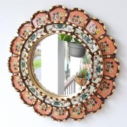 "Peruvian Mirrors ""Harmoniosa 30cm Melon"