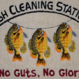 Fishing Bathroom Hand Towel - thumbnail 2