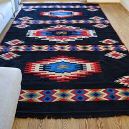Kelim Woven Chenille Rug, Oriental Carpet, 200x300cm - thumbnail 2