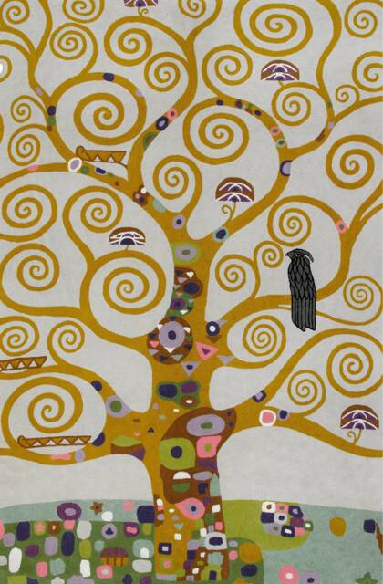 Zaida Klimt Tree Of Life Rug - image 1