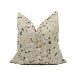 Kuka Home - 22630 Lastrico 20 Terrazzo Inspired Jacquard Woven Cushion Cover Handmade Throw Pillow Designer D??cor - thumbnail 1