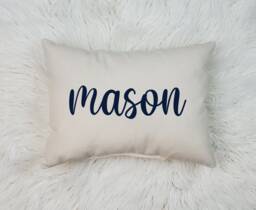 Personalized Name Pillow, Nursery Baby Pillow, Kid's Room D??cor, D??cor - thumbnail 1