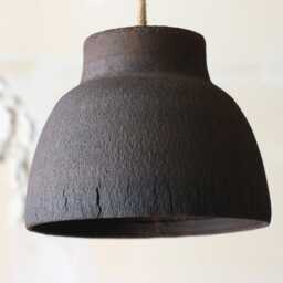 Ceramic Lamp Shade, Pendant Lights, Nature Home Decor - thumbnail 3