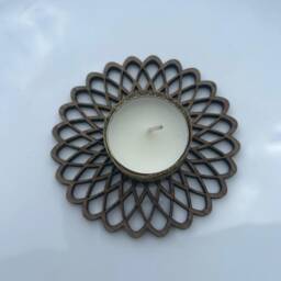 Mandela Diwali Candle , Tea-Light Holders, Candle Festival Flower - thumbnail 2