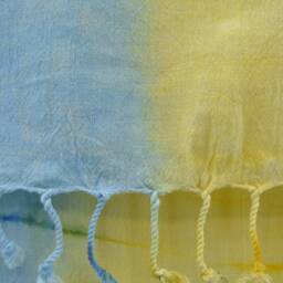Turkish Towel, Dye Beach Towel, Turkish Peshtemal, 38''x65 - thumbnail 3