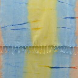 Turkish Towel, Dye Beach Towel, Turkish Peshtemal, 38''x65 - thumbnail 2