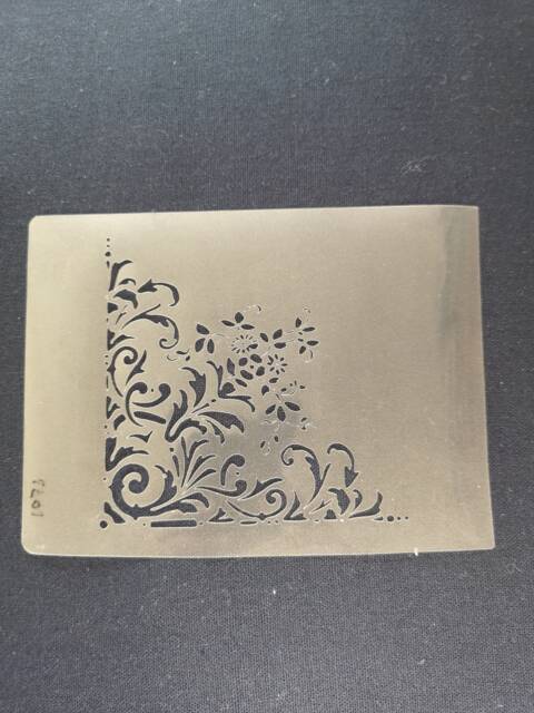 Quarter Stencil, Flexible, Reusable, 125Micron, Wall Decor, Home Decor, Furniture Painting, Card Making, Craft Stencil From Bitofeverythingbyb